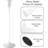 12 Pack White Taper Candlestick Holders Set - Sturdy Aluminum Alloy Candle Holders For Home Decor, Weddings, And Special Occasions - Rustproof And Anti-Slip Base