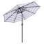 Parasol de marché solaire Salalima 9Ft