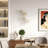 4-Light Glass Wall Sconce, Built-In Led Warm Light