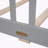 Platform Slat Bed with Door and Fence-96694410-117168847