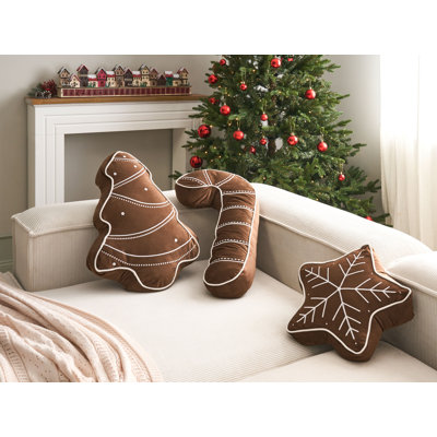 JOLLYTRIO Geometric Novelty Cushion