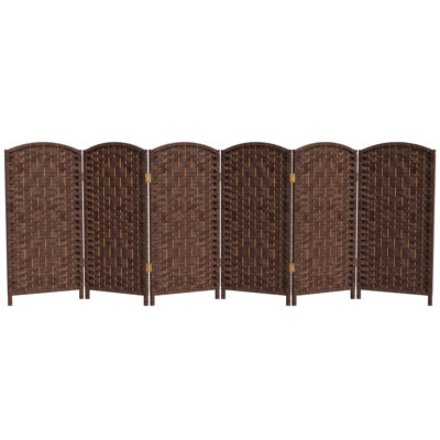 Paravent Short Diamond Weave