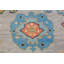 Tapis carré à motif floral All-Over Oushak 9 x 9