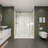 56"-60" W x 70" H Framed Double Sliding Shower Door with 1/4" SGCC Tempered Glass-102641113
