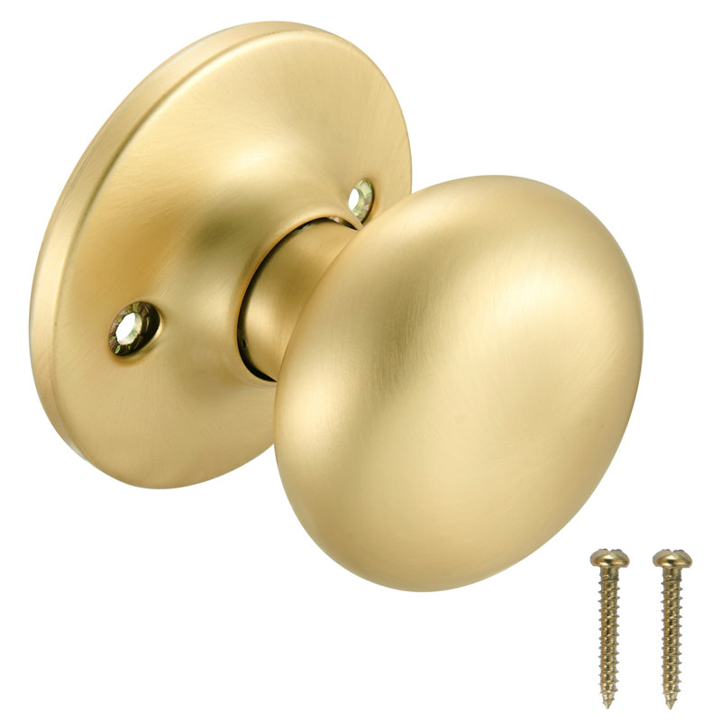Cambridge Dummy Door Knob In Gold