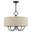 Lustre suspendu 5 lumières Ashani
