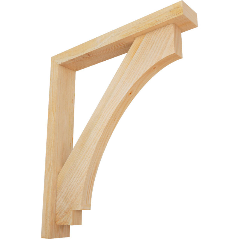 Support de bloc impérial avec entretoise décalée, 30 x 26, Sapin Douglas de l 4 po (scié brut)