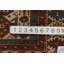 Tapis oriental pré-1900 à teinture végétale antique Kazak 3 x 5