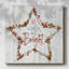 «Candy Cane Santa», reproduction sur toile-135776025