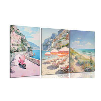 3 Piece Wrapped Canvas Print