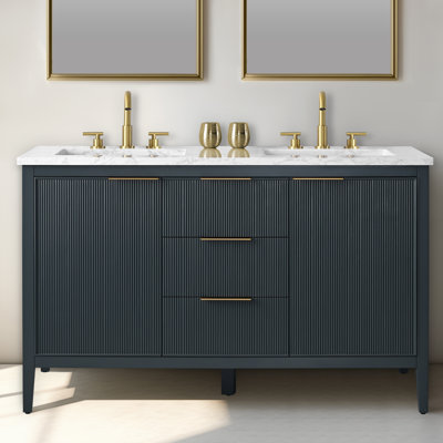 Meuble-lavabo double 54 po Bilroy