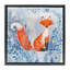 Cadre flottant Whimsical Fox Nature Collage, design par Clare Tupper-1205008247-1205008244