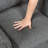 Ochee 85" Modern & Contemporary Chenille Sofa with Reversible Back Cushions & Included Décor Pillows-978424323
