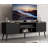  60 Inch Tv Stand For Tvs Up To 65", Mid-century Modern Tv Stand With 2 Storage Cabinets And Open Shelf For Living Room-1168829748