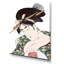 Femme japonaise Ukiyo-E - Peinture sur toile-67229992-67229980