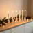 Hosley Set of 12 Glass Taper Candle Holders 2.5 Inches High Ideal Gift for Weddings Party Favor Reiki Meditation