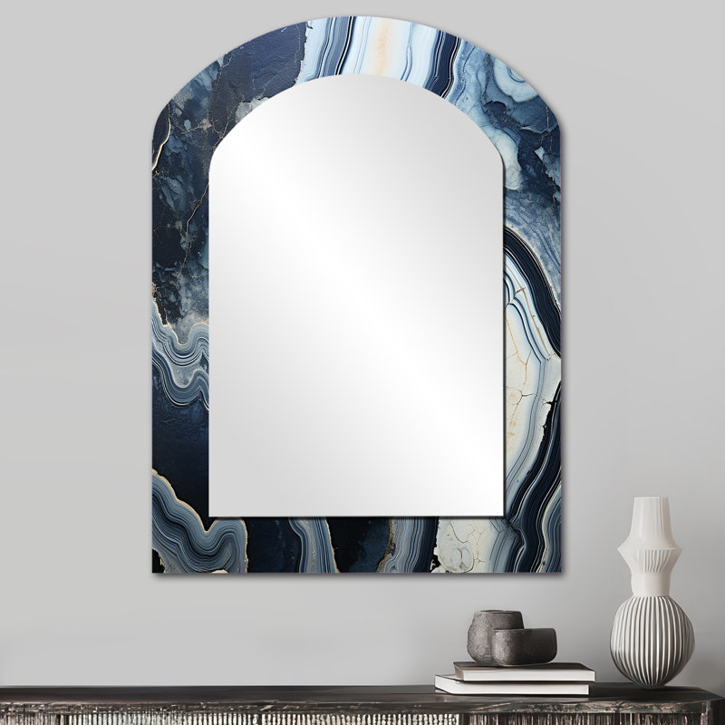 Miroir mural Blue Stone, 34 po x 25 po