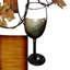 Décoration murale vin en métal