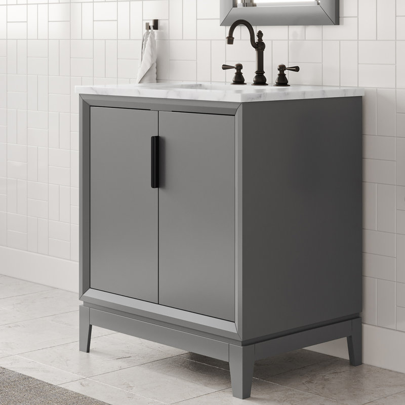 Elizabeth 30'' W Single Vanity, Cashmere Gray