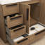 Meuble-lavabo autoportant avec tiroirs latéraux Carla-2065889997-2065890034
