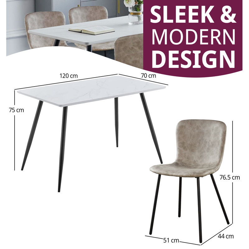 Mose 4 -Person Dining Set