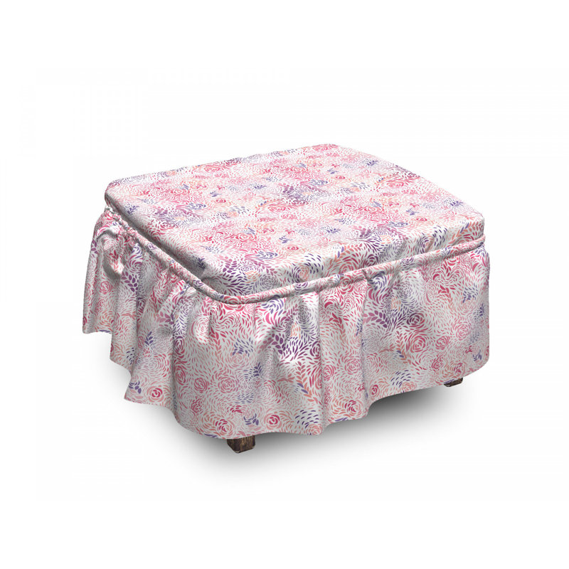 Housse pour repose-pieds de rose abat-jour