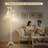 White Rural Style Floor Lamp