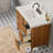 Trayshawn 48 In. Single Sink Whitebrook Quartz Countertop Bath Vanity With Faucet-975494525