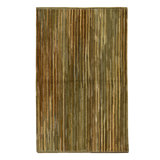 Flatweave Area Rug in Green