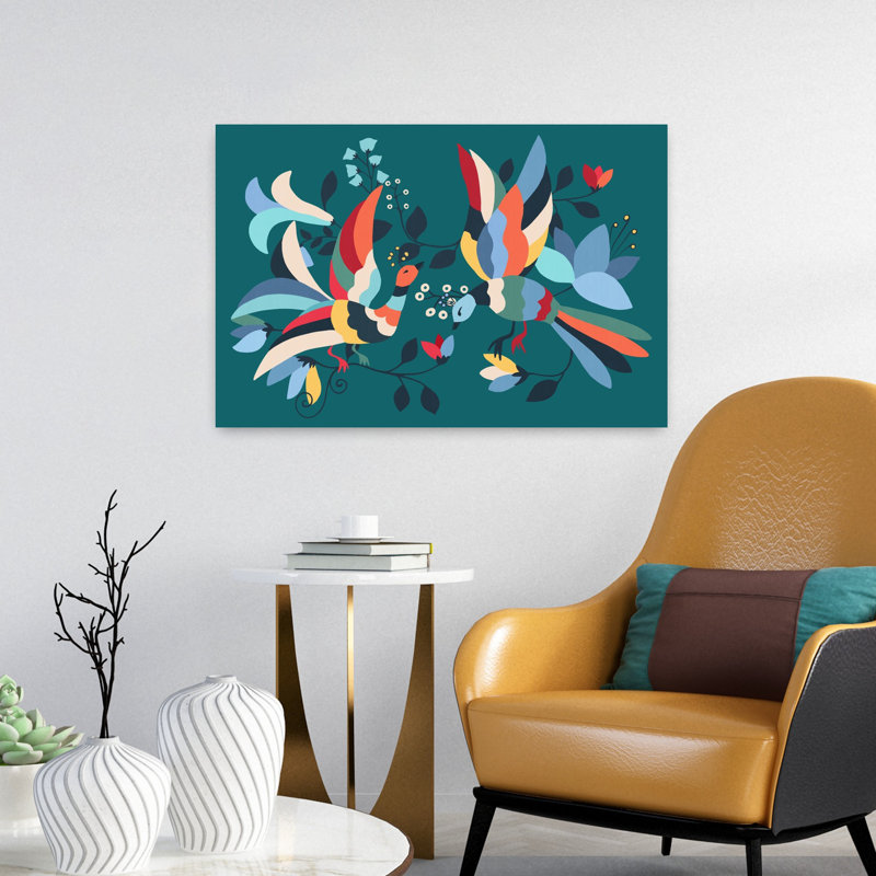 Art contemporain, art contemporain abstrait, H 16 po x l 24 po