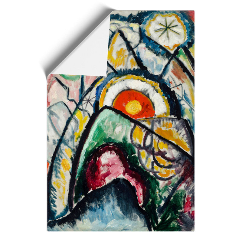 Painting by Marsden Hartley - Frameless Print, 59cm H x 42cm W x 0.1cm D
