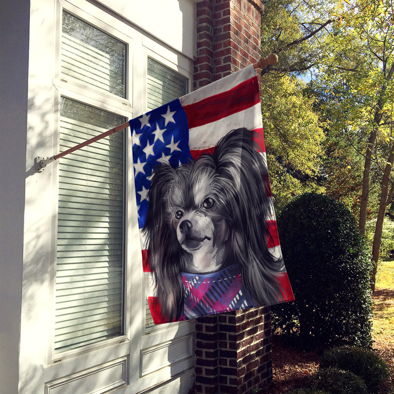Polyester à 2 côtés 28 x 40 po drapeau maison, Retriever de la Baie de Chesapeake