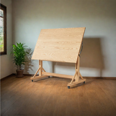 American style movable desk by Winston Porter