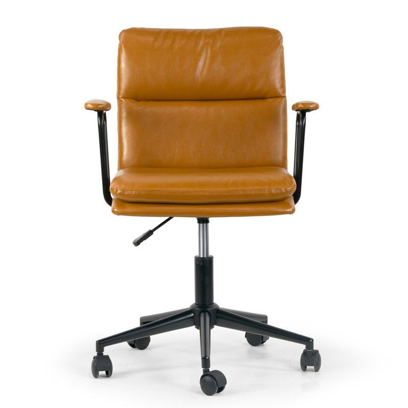 Chaise de travail Avalee, Brun cappuccino
