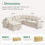  Canapé modulaire en velours côtelé avec rangement Wynter-1839410288-1839410293