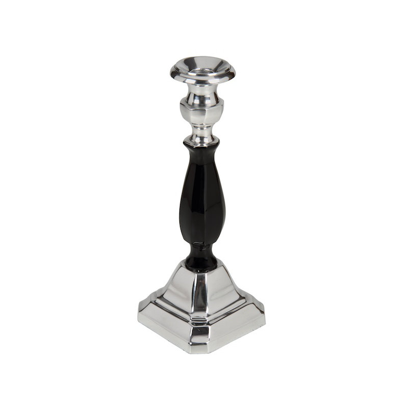 Chandelles en métal contemporain, H 10 po x l 4 po x P 4 po