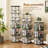 Rotating Bookshelf 5 Tier, Spinning Bookcase, Tall Narrow Bookcase Display Bookshelf, Small Space Rotating Bookshelf Tower For Bedroom, Living Room, Home, Office,Black-623096207
