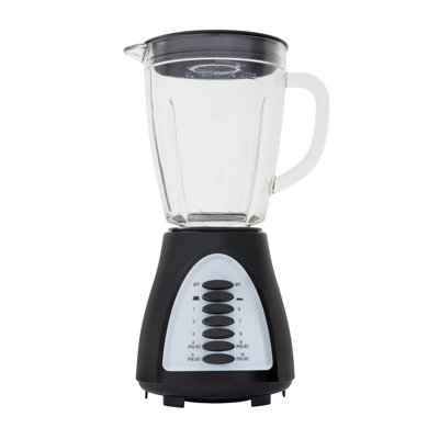 Mélangeur à 10 vitesses + capacité de 34 oz avec pot en verre en acier inoxydable