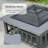 Hasime Steel Outdoor Fire Pit-1328700413