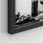 «Black White Wine Martini Cocktail Food Drinks», photographie d'art moderne encadrée sur papier, 9 pièces-92573614-92573616