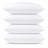 Waterproof Pillow Protectors with Hidden Zipper, Soft and Breathable Pillow Covers (Set of 4)-64059582-64059581