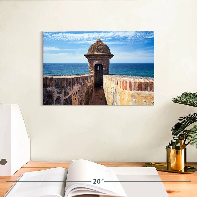 Castillo San Cristobal Sentry, H 8 po x l 12 po