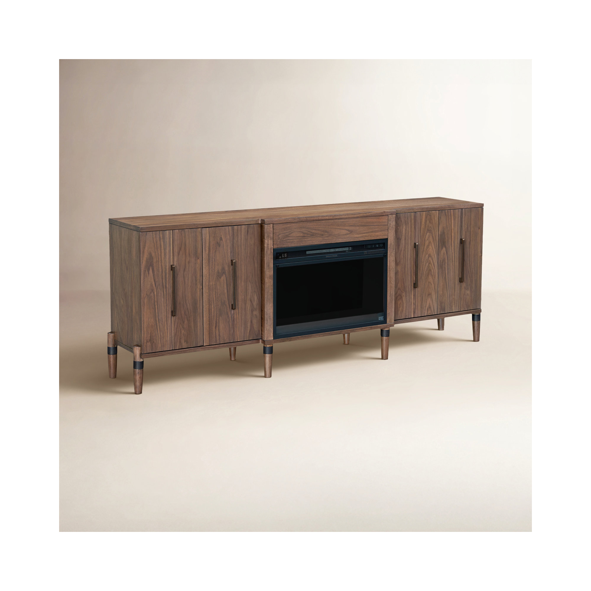 Conner Electric Fireplace TV Stand, 16"H x 78"L x 28"W