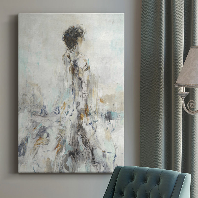 Romance romantique II - impression sur toile tendue, H 18 po x l 12 po x P 1 po