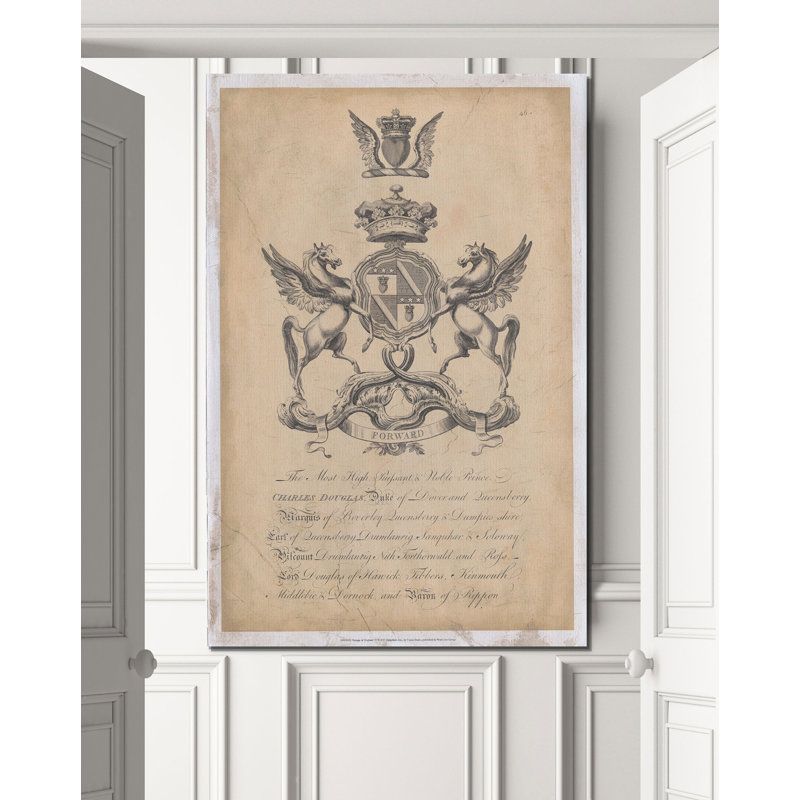 «Peerage of England IV», art textuel, H 12 po x l 8 po x P 1,5 po, Toile tendue