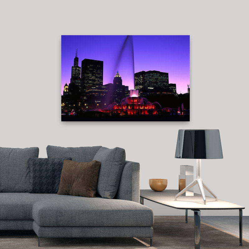 Chicago, Illinois, États-Unis, art mural contemporain, H 32 po x l 48 po