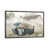 Dark Rustic Wood Floater Framed Canvas is out of stock