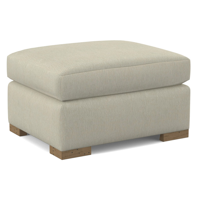 Square Ottoman, 61689-88, Black
