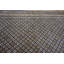 Tapis bleu antique rectangulaire en laine noué à la main à motif géométrique années 1920