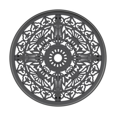 Iona Cast Aluminum Patio Dining Table